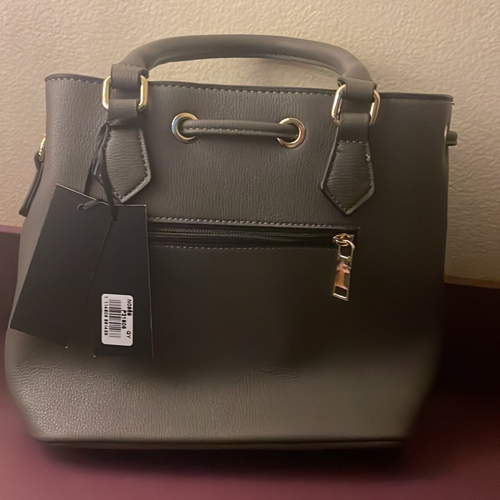 La Terre Fashion satchel style bag PETA- approved  (Vegan) - Picture 4 of 6